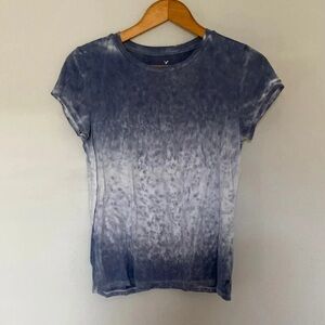 American Eagle Blue Tie Dye Soft & Sexy Tshirt Size Medium